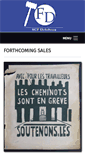 Mobile Screenshot of hoteldesventesamiens.com